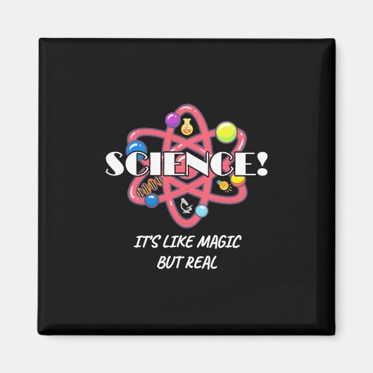 Chemie-Lehrer ist wie Magie, aber real Magnet (Vorne)