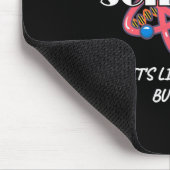 Chemie-Lehrer ist wie Magie, aber real Mousepad (Ecke)