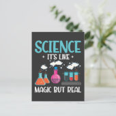 Chemie Lehrer Labor Test Tube Wissenschaftler Postkarte (Stehend Vorderseite)