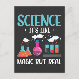 Chemie Lehrer Labor Test Tube Wissenschaftler Postkarte