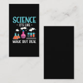 Chemie Lehrer Labortests Tube Scientists Visitenkarte (Vorne/Hinten)