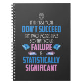 Chemie Lehrer Student Labrador Erfolg Wissenschaft Notizblock (Vorderseite)