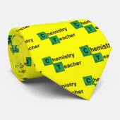 Chemie-Lehrerschwarzes Krawatte (Gerollt)