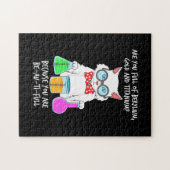 Chemie Lieben für Studenten Katze Puzzle (Horizontal)