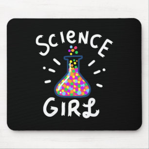Chemie-Mädchen Biologie Student Lehrer Sma Mousepad