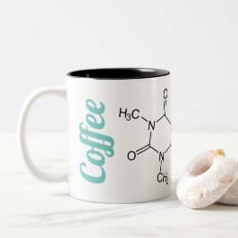 Chemie-Molekül-Kaffee-Tasse Zweifarbige Tasse