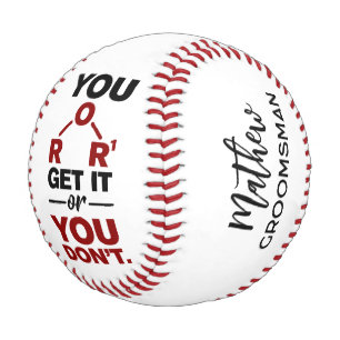 Chemie Nerd Du verstehst es Lustig Trauzeuge Custo Baseball