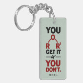 Chemie-Nerd - Funny Science Gag Schlüsselanhänger (Vorderseite links)