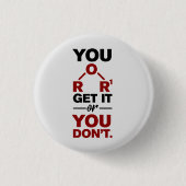 Chemie-Nerd - Funny Science Teacher Button (Vorderseite)