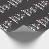 Chemie Nerd Wissenschaft Versagen und Erfolg Geschenkpapier (Ecke)