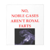 Chemie Notizblock (Vorderseite)