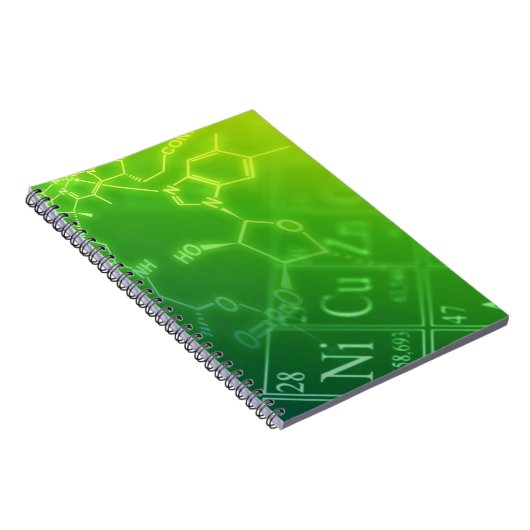 Chemie Notizblock (Rechte Seite)