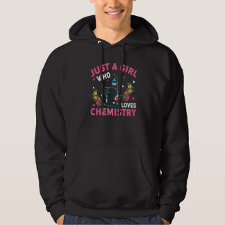 Chemie  Nur Ein Mädchen Das Chemie Liebt Hoodie