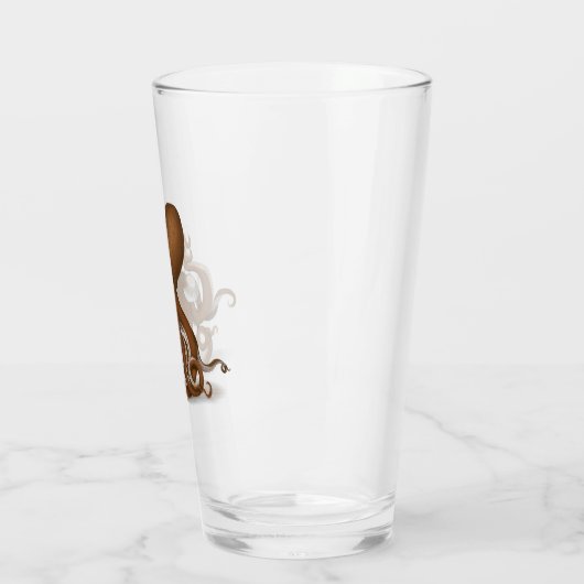 Chemie Octopus Holding Flask Steampunk Science Glas (Links)