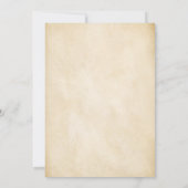 Chemie Octopus Vintages Pergament Weihnachten Karte (Rückseite)