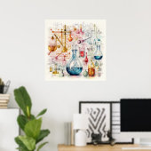 Chemie-Papierposter Poster (Heimbüro)