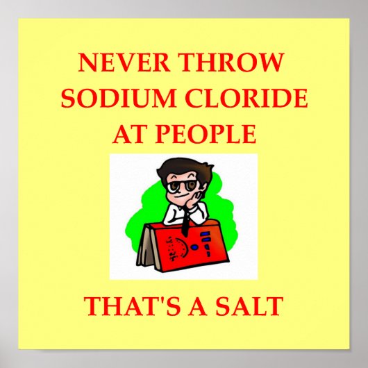 Chemie Poster (Vorne)