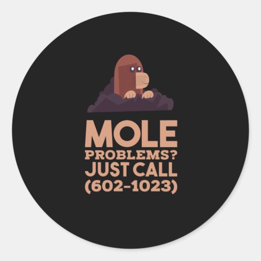 Chemie - Probleme mit dem Löwenanteil Runder Aufkleber (Vorderseite)