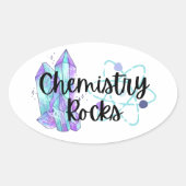 Chemie Rocks Aufkleber (Vorderseite)
