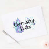 Chemie Rocks Aufkleber (Umschlag)