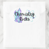 Chemie Rocks Aufkleber (Tasche)