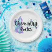 Chemie-Rocks-Party-Teller Pappteller (Party)