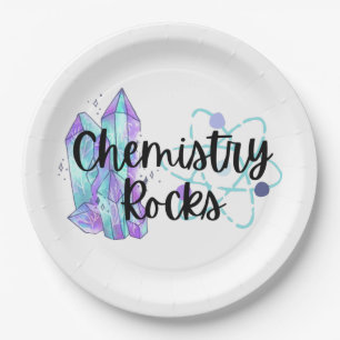 Chemie-Rocks-Party-Teller Pappteller