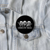 Chemie Rocks Science Rock Band Button (Beispiel)