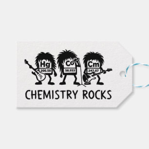 Chemie Rocks Science Rock Band Geschenkanhänger