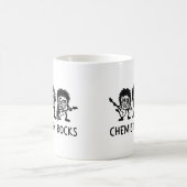 Chemie Rocks Science Rock Band Kaffeetasse (Mittel)