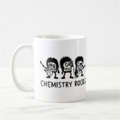 Chemie Rocks Science Rock Band Kaffeetasse (Links)