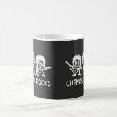 Chemie Rocks Science Rock Band Kaffeetasse (Mittel)