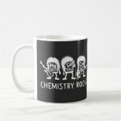 Chemie Rocks Science Rock Band Kaffeetasse (Links)
