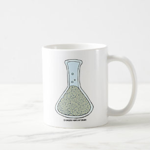 Chemie schadet meinem Gehirn Kaffeetasse