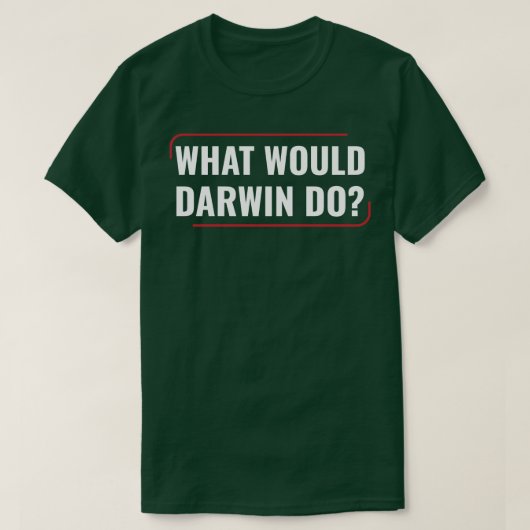 Chemie Science Darwin Biology Laboratory Scient T-Shirt (Design vorne)