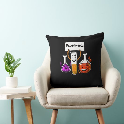 Chemie Science Funny Experiment School Joke Kissen (Stuhl )