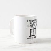 Chemie Science Funny LaborScientist Nerd Kaffeetasse (Vorderseite Links)