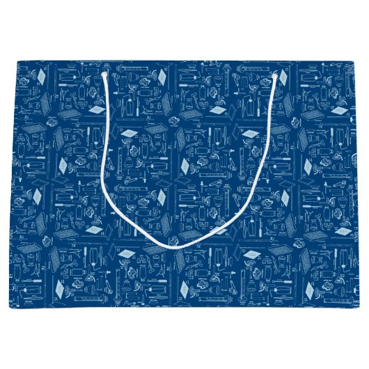 Chemie Science Labrador Geschenktasche Große Geschenktüte (Vorderseite)