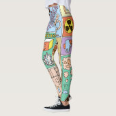 Chemie Science Vintag Illustration Set Leggings (Links)
