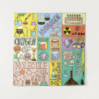Chemie Science Vintag Illustration Set