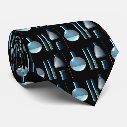 Chemie-Set Krawatte (Gerollt)