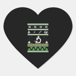 Chemie-Shirt - Labrador - Wissenschaft - Weihnacht Herz-Aufkleber