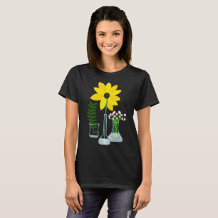 Chemie-Sonnenblume T-Shirt