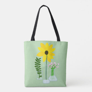 Chemie-Sonnenblume Tasche