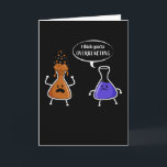 Chemie-Spaß-Geschenk, das Sie überreagieren Karte<br><div class="desc">Ich glaube,  du überreagierst. Weihnachten oder Geburtstagsgeschenk für Chemielehrer oder Student. Ideal für geekte Männer und Frauen,  die naturwissenschaftliche Nerd sind,  die chemische Reaktionen und Experimente mögen.</div>