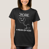 Chemie Student Lehrer Säure T-Shirt (Vorderseite)