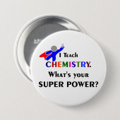 Chemie Superhero Button (Vorne & Hinten)