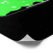 Chemie-T-Shirt, wenn Sie nicht Teil der Lösung sin Poster (Ecke)