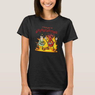 Chemie-Teströhrchen-Grafik für Lehrer und Schüler T-Shirt