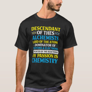 Chemie Thema Liebe Lehrer Chemie Studierende M T-Shirt